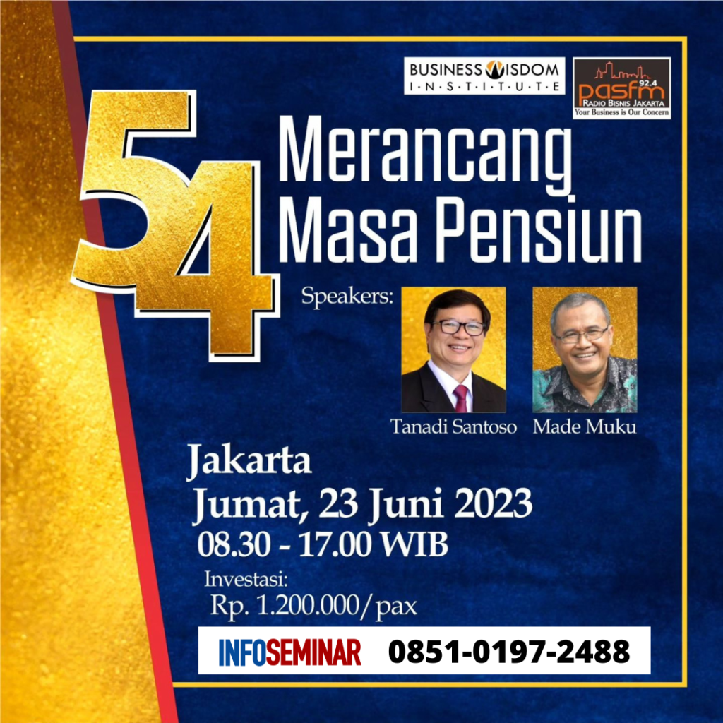 54 Merancang Masa Pensiun