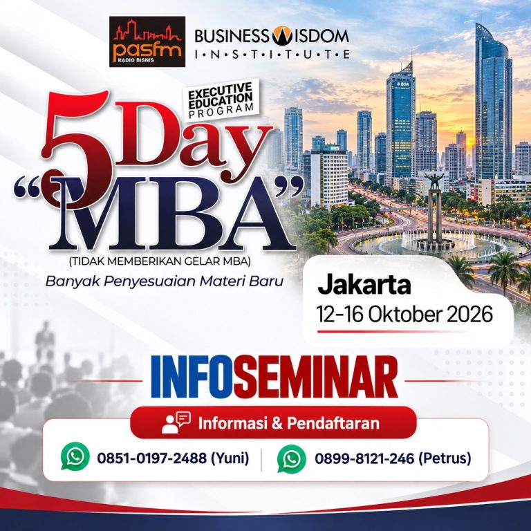 Pendaftaran Seminar 5 Day MBA